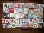 50 kerst servetten, leuk voor decoupage en scrapbooking etc, Ophalen of Verzenden, Nieuw, Papier of Karton