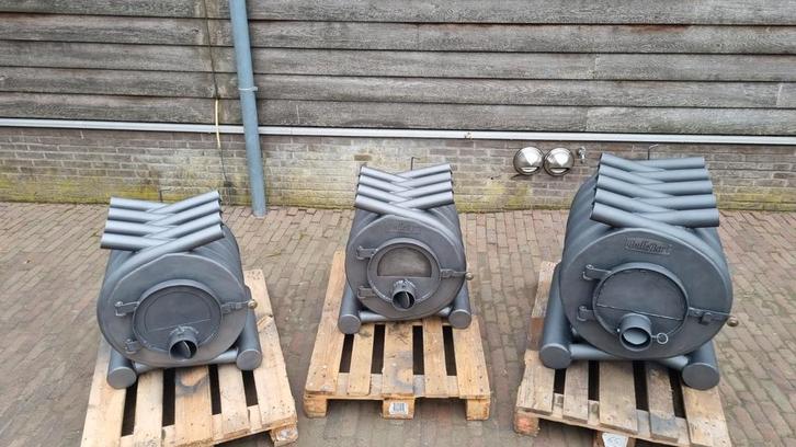 3 Houtkachels (Nog 1 kleine beschikbaar), Huis en Inrichting, Kachels, Gebruikt, Houtkachel, Hout, Ophalen of Verzenden