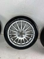 Originele OZ ultraleggera velgen 5x100 a3 Ibiza polo 17” set, Auto-onderdelen, Banden en Velgen, Niet ingevuld, Banden en Velgen