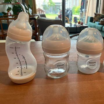 3 soorten baby drink fles difrax, avent beschikbaar voor biedingen