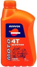 Repsol Vol Synthetisch 1-Liter Motorolie Scooter 5W40 100086, Motoren, Tuning en Styling