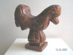 Hubert bekman "HAAN" sculptuur van berkenhout uit 1968, Ophalen of Verzenden