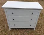 Witte Ikea Hemnes ladekast of commode, Kinderen en Baby's, Kinderkamer | Commodes en Kasten, Gebruikt, Verzenden, 100 cm of meer