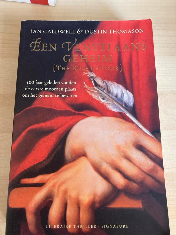 Een Venetiaans Geheim - Caldwell & Thomason, Boeken, Thrillers, Zo goed als nieuw, Nederland, Ophalen of Verzenden