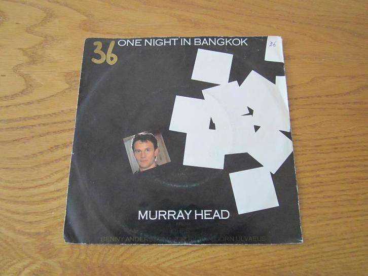 Murray Head - One Night In Bangkok 1984 Holland Single, Cd's en Dvd's, Vinyl Singles, Gebruikt, Single, Pop, 7 inch, Ophalen