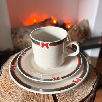 Vintage 6 Persoons Kerstservies “Oh Tannenbaum” Bischberg beschikbaar voor biedingen