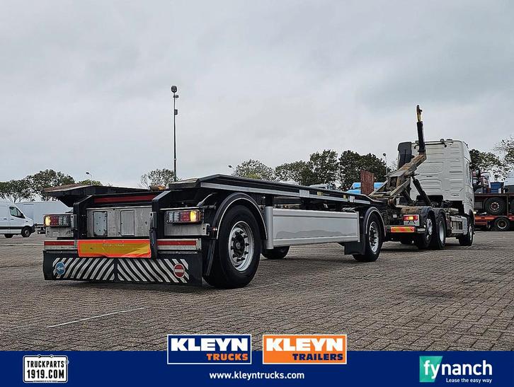 HUFFERMANN SCHLITTEN container transport, Auto's, Vrachtwagens, Bedrijf, Te koop, ABS, Aanhangers en Opleggers, Diesel, Handgeschakeld
