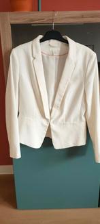 Blazer ecru maat 44 merk H&M, Ophalen of Verzenden, Zo goed als nieuw, Maat 42/44 (L)