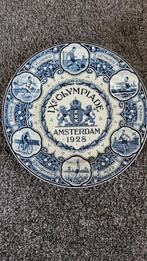 Origineel Olympiade 1928 bord – Maastrichts keramiek, Ophalen of Verzenden