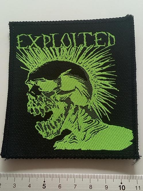 Exploited zeldzame 1983 let's start a war patch e80 punk, Verzamelen, Muziek, Artiesten en Beroemdheden, Nieuw, Kleding, Verzenden
