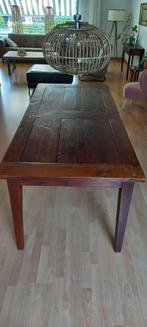 Teak houten eertafel, Huis en Inrichting, Ophalen, Gebruikt, Koloniaal, Teakhout