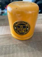 Spaarpot Geel Boerenleenbank - Rabobank, Ophalen of Verzenden, Metaal of Blik