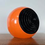 Vintage oranje ventilator kachel, Gebruikt, Overige soorten, Elektrisch, Ophalen of Verzenden