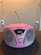 Audio Sonic CD Speler - Roze, Ophalen, Gebruikt, Radio, Met cd-speler