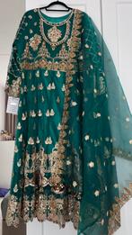 Pakistani indian fancy suit emerald green, Kleding | Dames, Nieuw, Groen, Ophalen of Verzenden, Overige typen