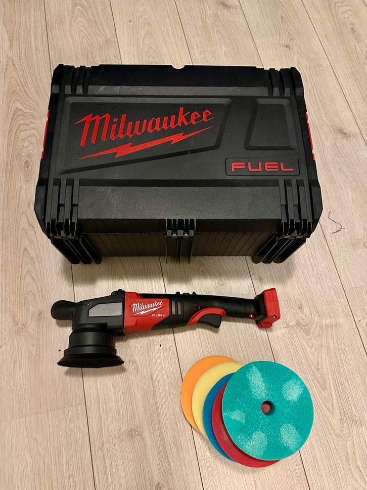 Milwaukee M18 FROP15-0X 18V excentrische polijstmachine, Auto diversen, Onderhoudsmiddelen, Ophalen of Verzenden