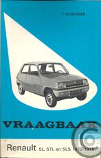 oldtimer Renault 5 Vraagbaak 1972-1975 Piet Olyslager, Auto diversen, Handleidingen en Instructieboekjes, Ophalen of Verzenden