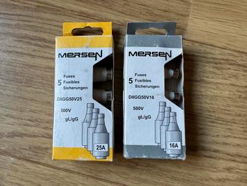 Mersen Zekeringen DIIGG50V en DIIGG50V16 (25A & 16A) Nieuw beschikbaar voor biedingen