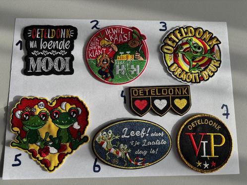 Oeteldonk embleem, Hobby en Vrije tijd, Kledingapplicaties en Hotfix, Nieuw, Overige typen, Ophalen of Verzenden