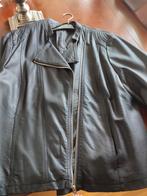 Zwarte Faux imitatie Leren Jas - XL of groter nieuw, Ophalen, Zo goed als nieuw, Maat 46/48 (XL) of groter, Zwart