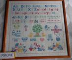 GEBORDUURD BABY KAMER MERKLAP IN LIJST * Schattig! *, Verzenden, Nieuw, Wanddecoratie