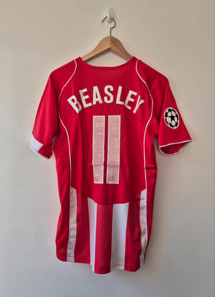Nieuw Nike PSV shirt UCL 2004/2005 Beasley 11 maat large, Sport en Fitness, Voetbal, Nieuw, Shirt, Maat L, Ophalen of Verzenden