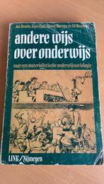 Andere wijs over onderwijs-Jan Brands, Guus Egas, Sjoerd kar, Ophalen of Verzenden, Overige niveaus, Nederlands