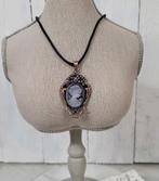 Nieuwe camee ketting., Ophalen of Verzenden, Nieuw, Paars, Overige materialen