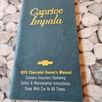 handleiding Chevrolet Impala 1979, Verzenden