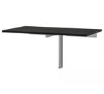 Ikea BJURSTA Klaptafel - Bruinzwart 90x50cm, Ophalen, Zo goed als nieuw, Bureau