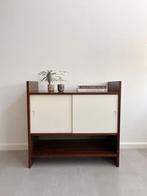 Vintage palissander kastje Poul Cadovius/KLM, jaren 60, Huis en Inrichting, Ophalen, Gebruikt, 1 of 2 laden, Onbekend