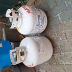 2 lege gasflessen, Ophalen, Gebruikt