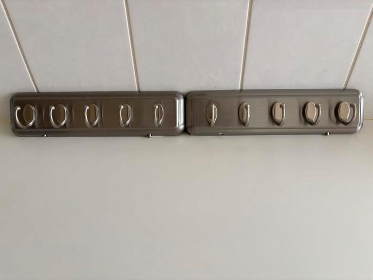 2 ophangrekje Ikea LILLHOLMEN, Huis en Inrichting, Badkamer | Badtextiel en Accessoires, Zo goed als nieuw, Overige typen, Grijs