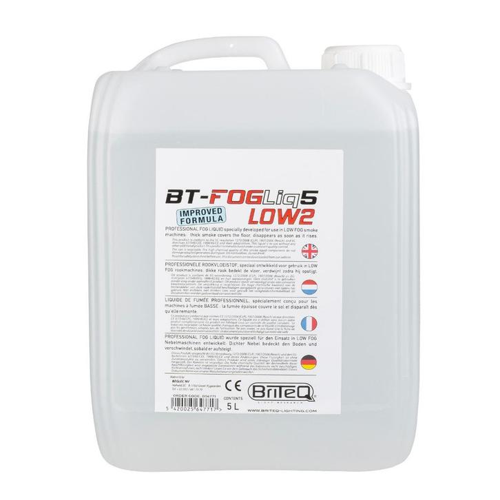 BT-FOGLIQ5 LOW2 rookvloeistof voor low fog, Muziek en Instrumenten, Licht en Laser, Nieuw, Rookmachine, Geluidgestuurd, Kleur
