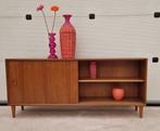 Vintage open dressoir met grote deur en open vak, 160cm, Ophalen, ., 150 tot 200 cm, .