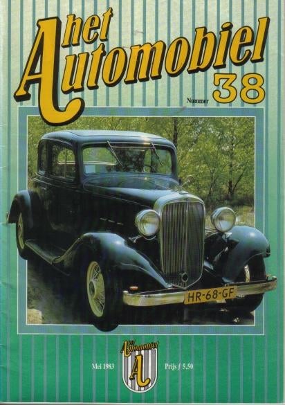 Automobiel 38 1983 : NSU Wankel Spider - Chevrolet Coupe, Ophalen of Verzenden, Gelezen, Algemeen