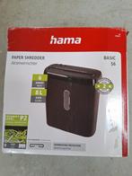 Hama Basic S6 Papierversnipperaar - Nieuw in doos, Ophalen of Verzenden