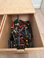 IKEA Bakken met waskrijtjes, Ophalen, Gebruikt, Knutselen