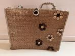 Nieuw hand gemaakte rieten schoudertas strandtas, Ophalen of Verzenden, Nieuw, Overige kleuren, Shopper