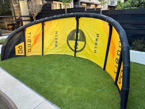 2024 North Orbit 9m Yellow, Watersport en Boten, Kitesurfen, Zo goed als nieuw, 9 m², Geen board, Ophalen of Verzenden