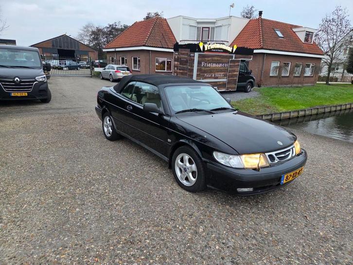 Saab 9-3 Cabrio 2.0 S, Auto's, Saab, Bedrijf, Te koop, Saab 9-3, ABS, Airbags, Centrale vergrendeling, Elektrische buitenspiegels
