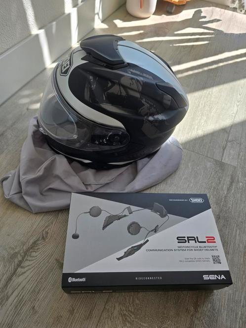 Shoei GT-AIR 2 Reminisce TC-5 Maat M met Sena SRL2!, Motoren, Kleding | Motorhelmen, Heren, Integraalhelm, M, Shoei, Tweedehands
