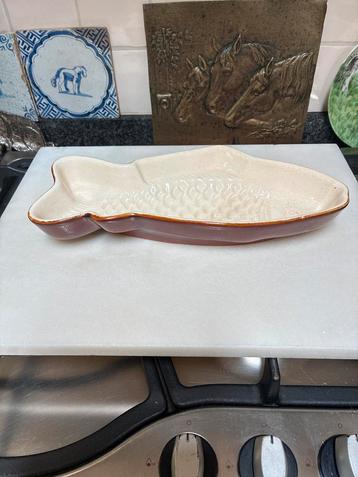 Vintage Vis Schaal - Made in Luxembourg Keramiek Aardewerk beschikbaar voor biedingen