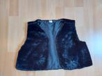 Zwart bontvestje, Kinderen en Baby's, Kinderkleding | Maat 134, Ophalen of Verzenden, Zo goed als nieuw, Meisje, Trui of Vest