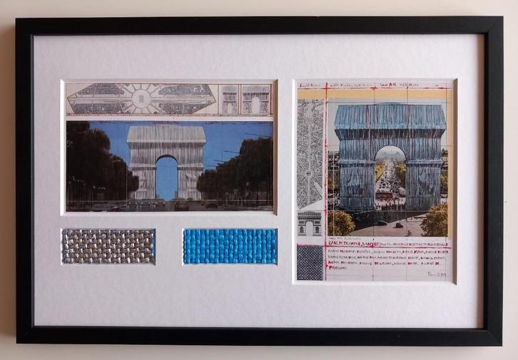 Christo & Jeanne-Claude – L´Arc de Triomphe, Wrapped, Antiek en Kunst, Kunst | Litho's en Zeefdrukken, Verzenden