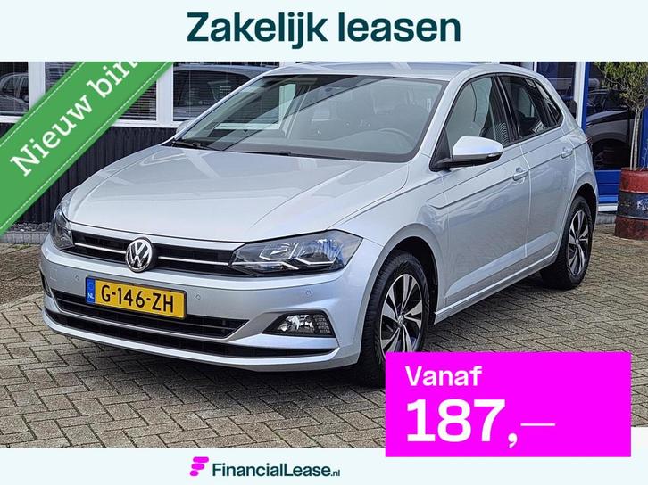 Volkswagen Polo 1.0 TSI Comfortline NL-AUTO LMV15" CARPLAY, Auto's, Volkswagen, Bedrijf, Lease, Financial lease, Polo, ABS, Adaptive Cruise Control