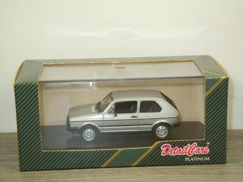 1974 VW Volkswagen Golf I GTI Coupe - Detail Cars 271 - 1:43, Hobby en Vrije tijd, Modelauto's | 1:43, Zo goed als nieuw, Auto