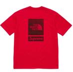 Supreme The North Face Tee Red, Kleding | Heren, T-shirts, Nieuw, Maat 48/50 (M), Supreme, Verzenden