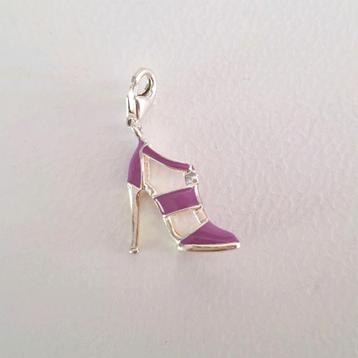 Thomas Sabo bedel high heel hanger charm club zilver emaille beschikbaar voor biedingen