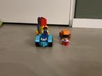 Duplo auto met kar, Ophalen, Zo goed als nieuw, Duplo